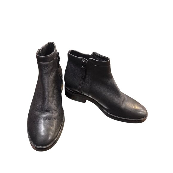 Cole Haan Shoes - Cole Haan Grand Rene wms black leather ankle boots booties sz 6B SKU 9968